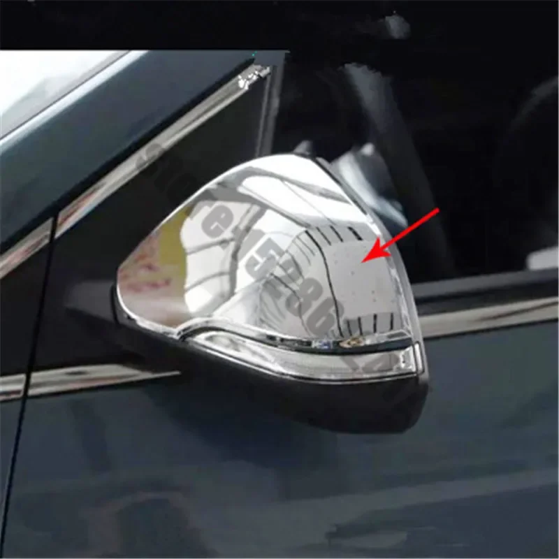 

For Hyundai SONATA Nine Generations 2015-2019 ABS Chrome Car Side Door Rearview Mirrors Cover Trim Car Styling