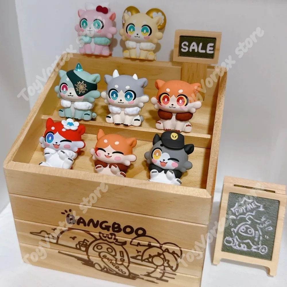 มีสินค้าในสต็อก [ของแท้] Honkai Star Rail Awoo Awoo Chimera Mini Blind Box ของสะสม ของตกแต่ง การ์ตูน ของขวัญฮาโลวีน
