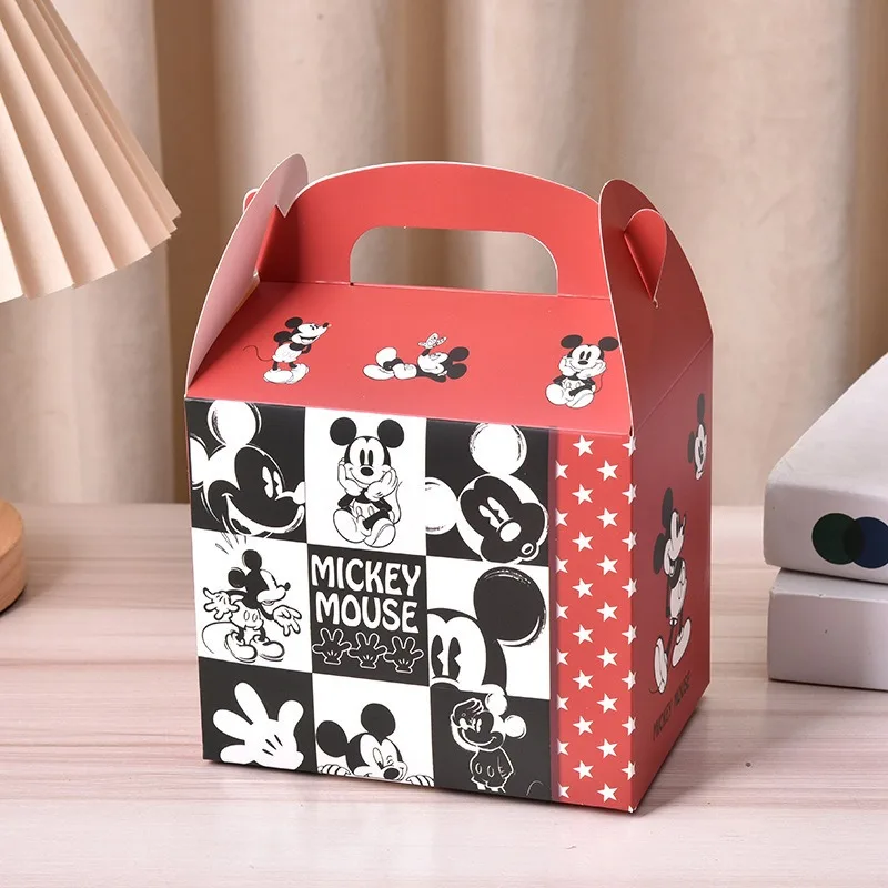Minnie Mickey Mouse Themed Party Carton Birthday Decoration Cartoon and Anime Derivative Peripheral Candy Box Baby Shower Decor