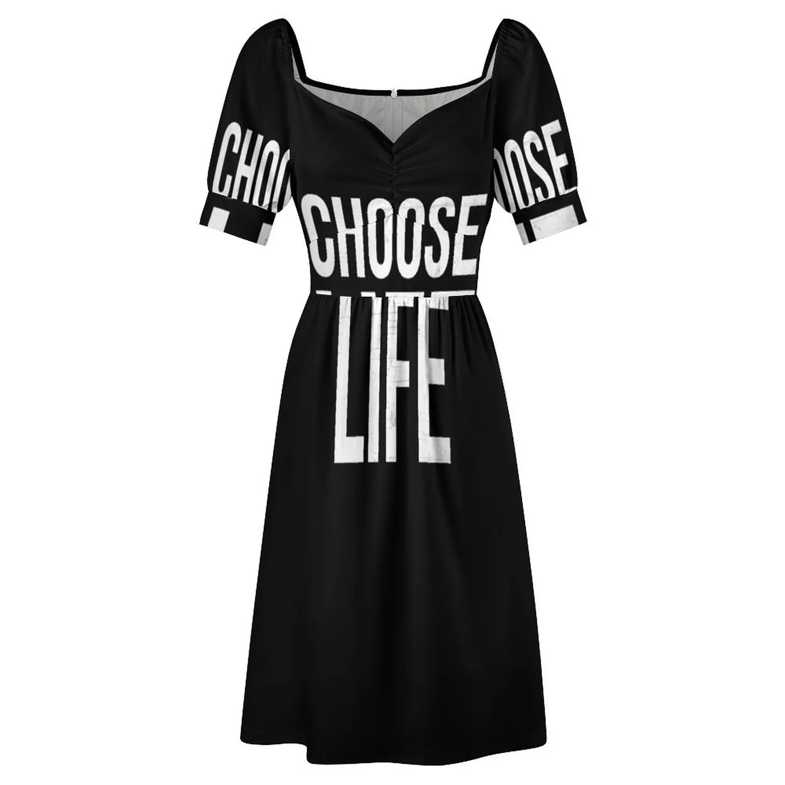 Wham choose life shirt Short-Sleeved Dress Dresses gala ladies dresses for special occasion