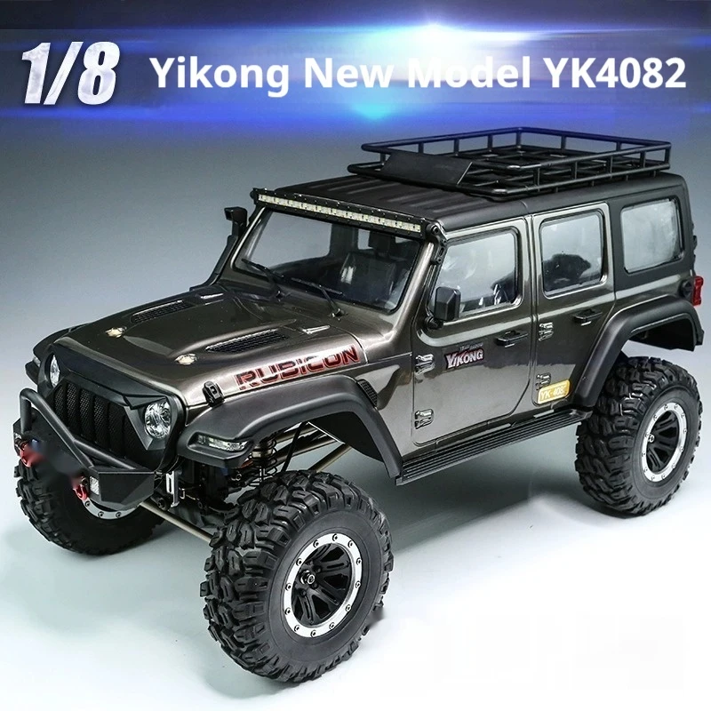 

New YK4082 1/8 Rc Rock Crawler Rubicon 4Wd Portal Axle Differential Lock Off Road Remote Control Car For Adult Hobby