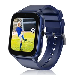 1.69'' Smart Watch for Kids 4-12 Years Boys Girls, 26 Puzzle Games,HD Camera ,Video  Music Player ,Pedometer,Flashlight