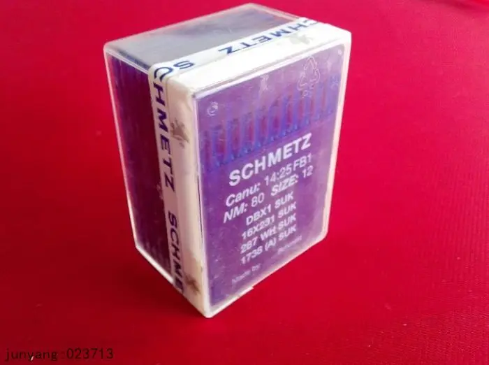 SEWING MACHINE SPARE PARTS ACCESSORIES HIGH QUALITY DBx1 SUK # 12 (10PCS/PACK) SEWING SCHMETZ NEEDLE