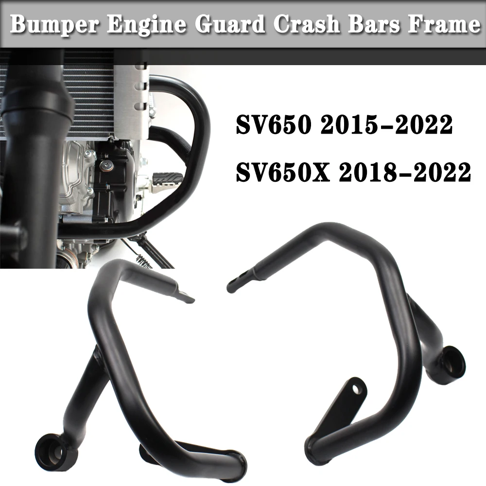 

SV650/X Motorcycle Highway Engine Guard Crash Bars Protect Bumper For Suzuki SV650 SV 650 2017-2021 SV650X 2018-2021 2020 2019