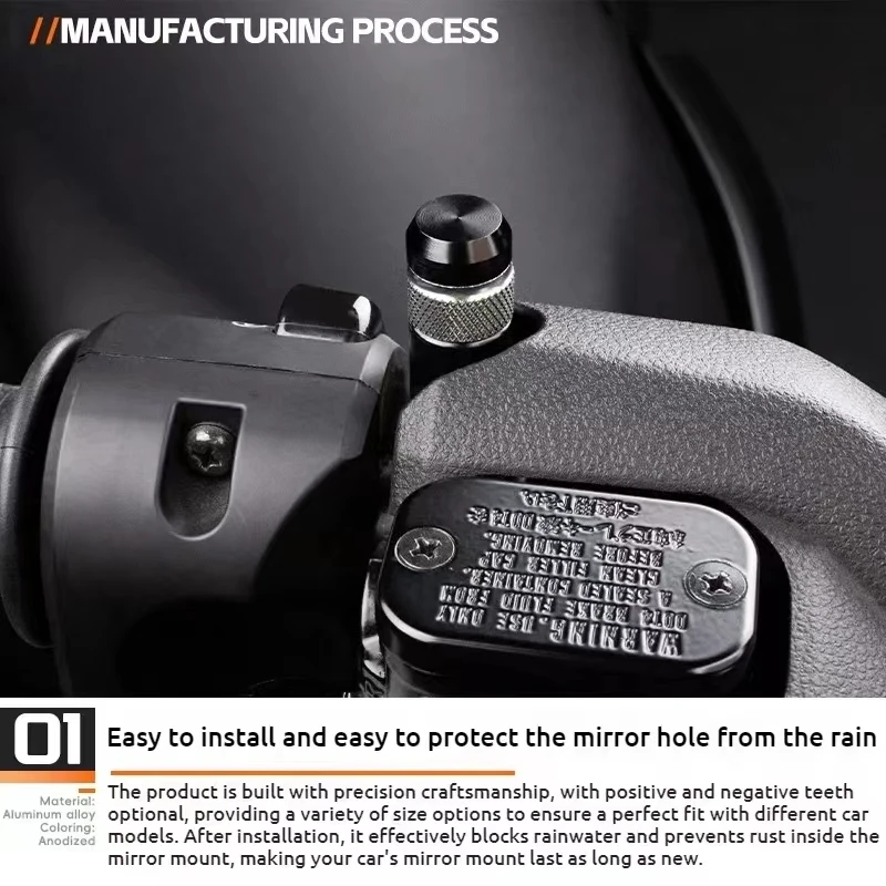 オートバイ M10 * 1.25 ミラー穴プラグネジカバーアクセサリーホンダ GROM 125 MSX125 MSX 125