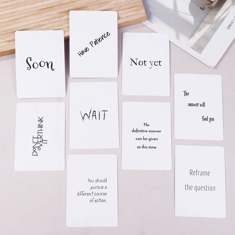 

Answers Oracle Deck 36 Cards Messages Keywords And Meanings Family Gathering Divination Deck Tarot English Version Game Cards