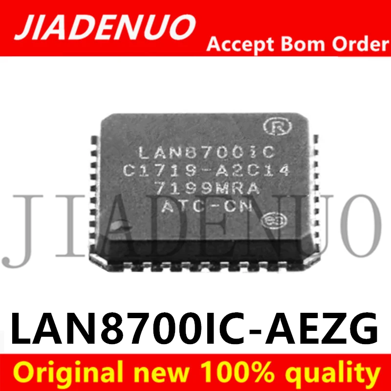 (1-2pcs)100% original New LAN8700IC-AEZG LAN8700IC QFN36 Chipset