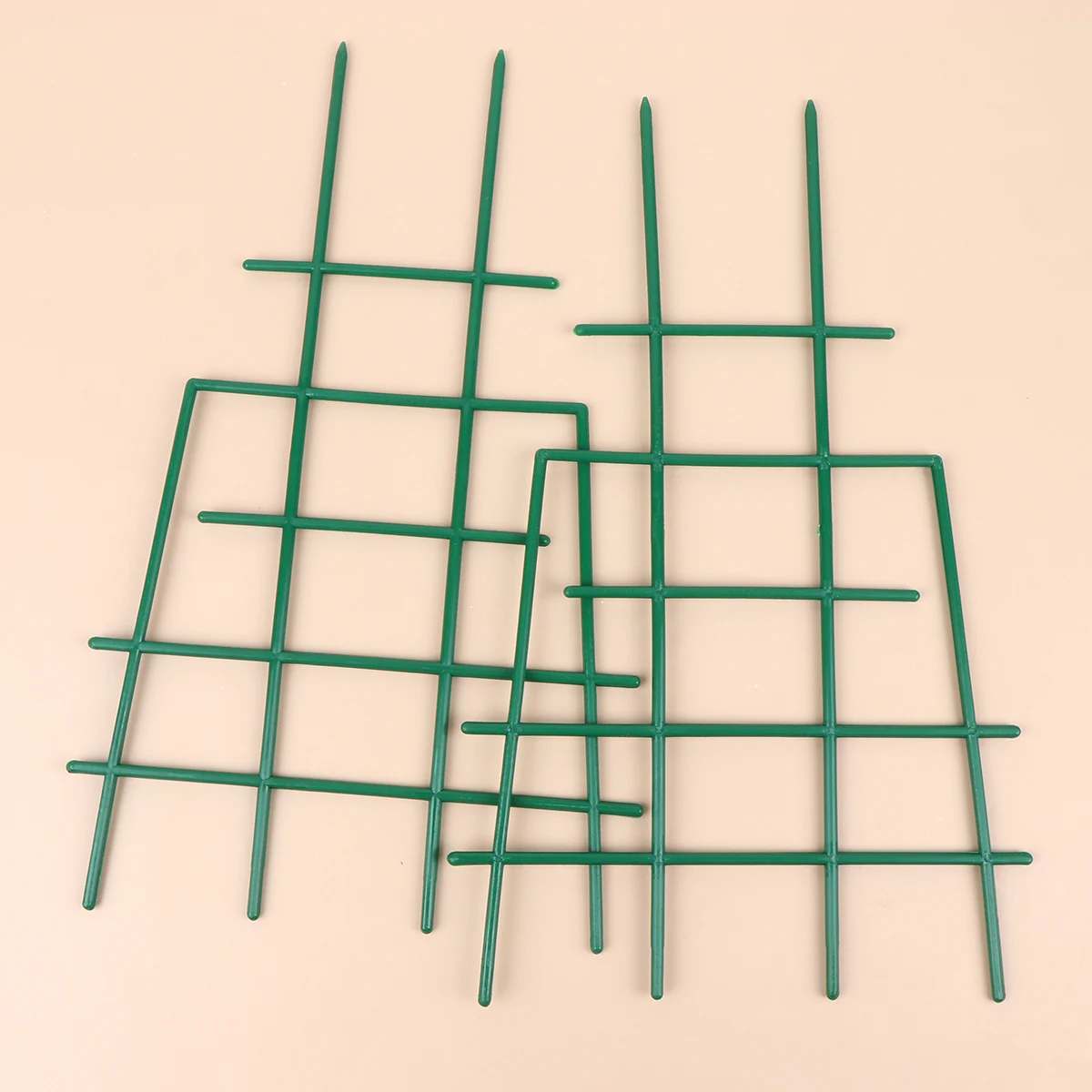 

5 Pcs Plant Support Frame Vine Climbing Garden Trellises for Flower Cage Stem Plants Plastic