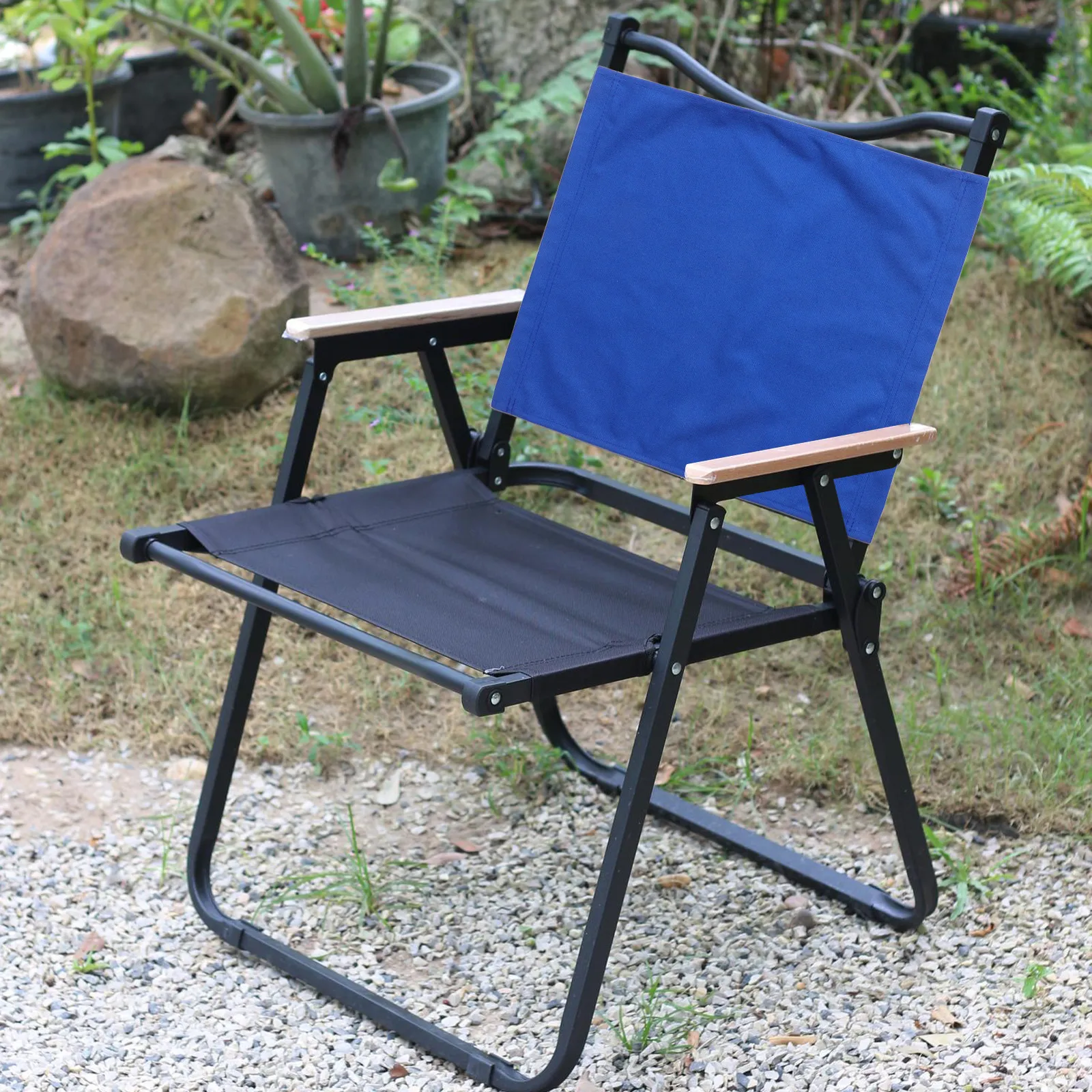 1Set Outdoor Director Chair Re - Outdoor Camping Recliner Chairs recension och pris