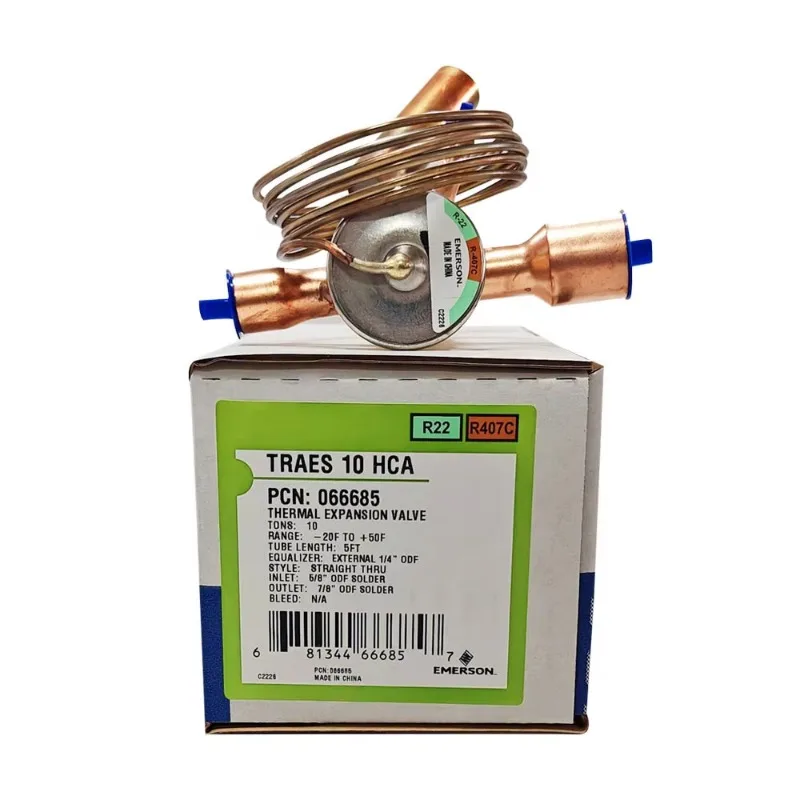 Thermal expansion valve 10HCA 10 cold tons interface 5/8 * 7/8 refrigerator parts thermostatic valve