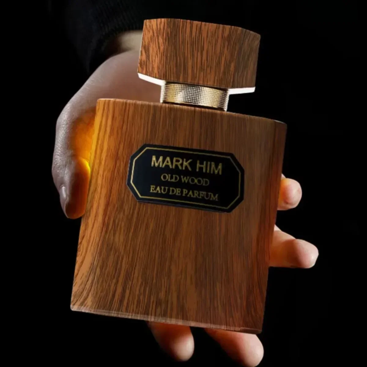 Luxury Ebony 100ml Homme Cologne Perfume Old Wood Eau De Parfum for Men Light Fresh Romantic Scent Woody Notes Long Lasting