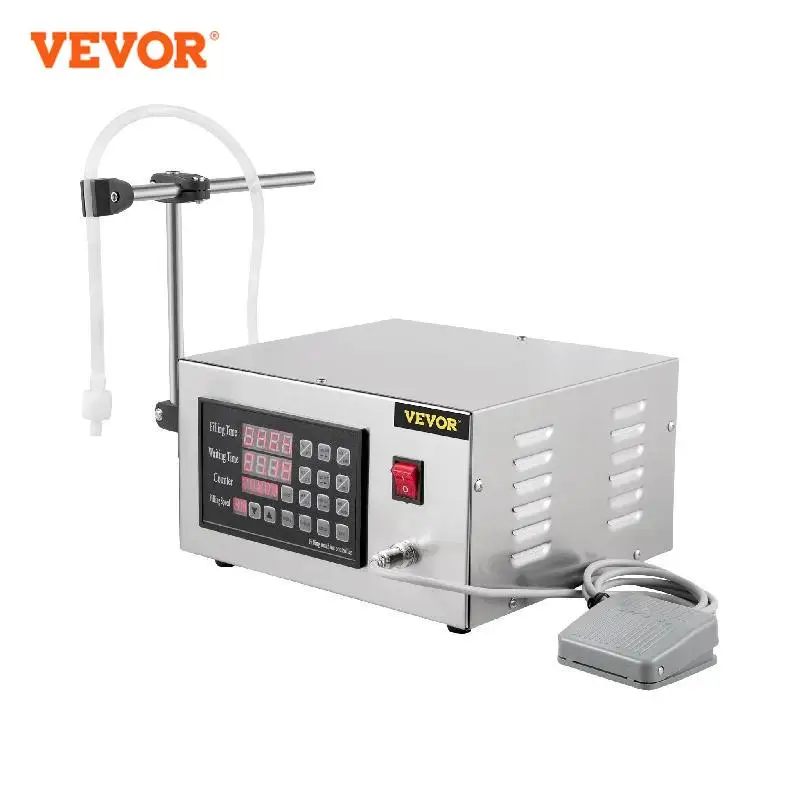 VEVOR Kỹ Thuật Số Chất Lỏng Máy Làm 5-3500ML Thương Mại Bình Sữa Tự Động Chất Độn Cho Uống Mỹ Phẩm Nước Giải Khát Nước Hoa Nước Sữa