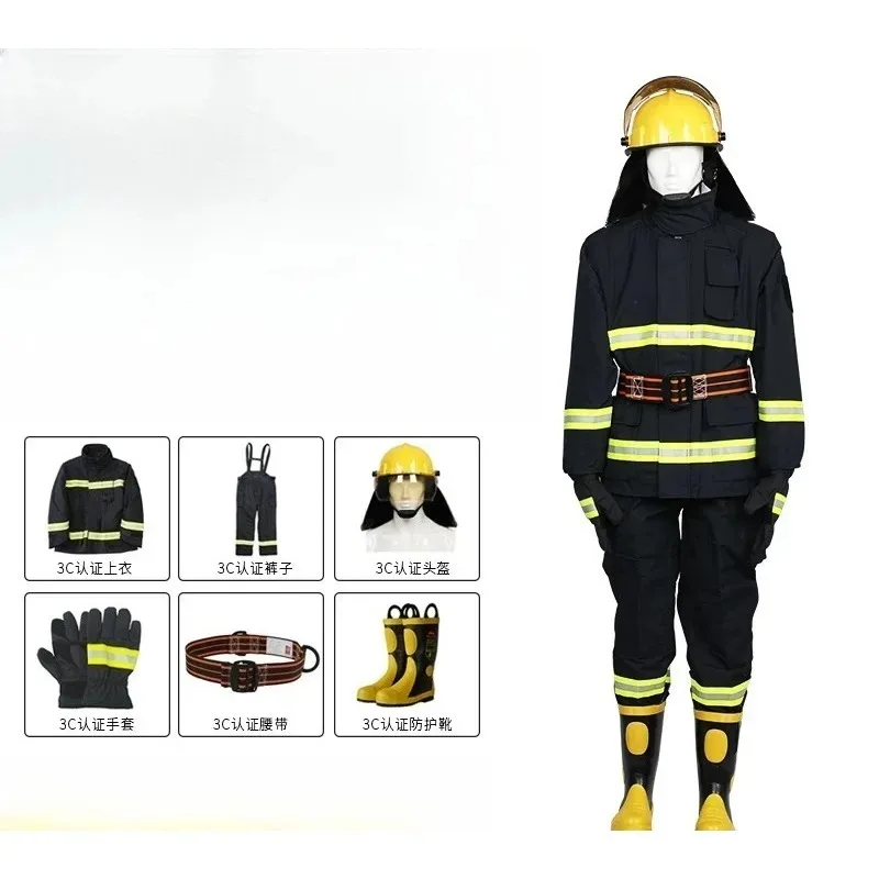 3C certified fire service clothing 14 types 17 types 20 type fire fighting protective clothing fire fighting clothing