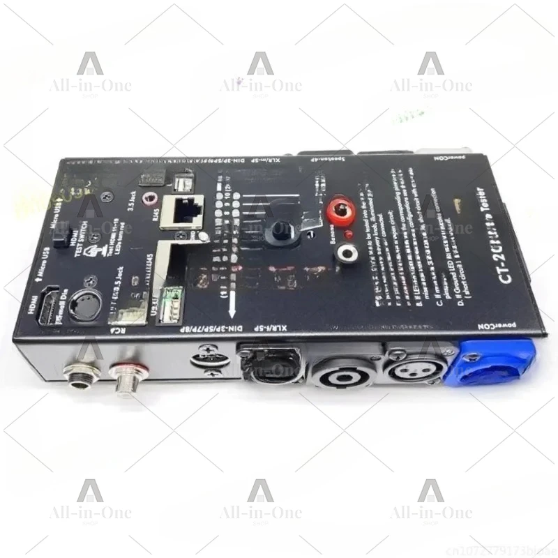 CT-20 multi-function line tester, audio cable, XLR signal line tester, HDMI line tester, supports testing 20 types
