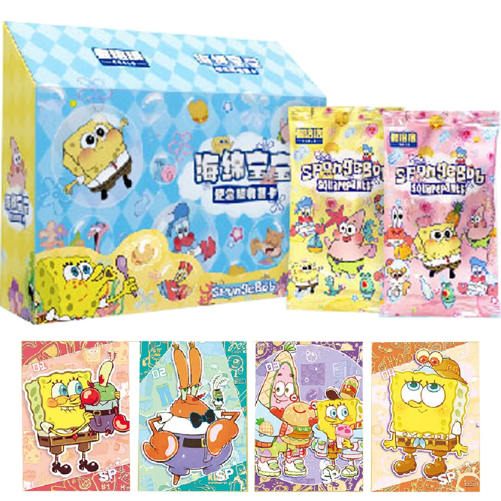 

SpongeBob SquarePants Collection Card For Children Sheldon J.Plankton Karen Cross Dressing Party Limited Game Card Kids Gifts