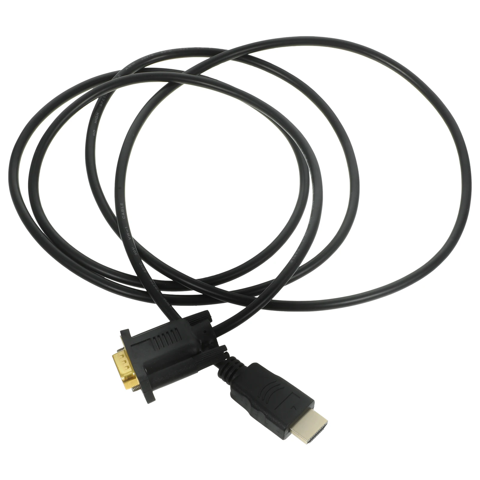 

Projector Vga Cable Laptop Monitor Adapter Electric Wire Black Copper Core