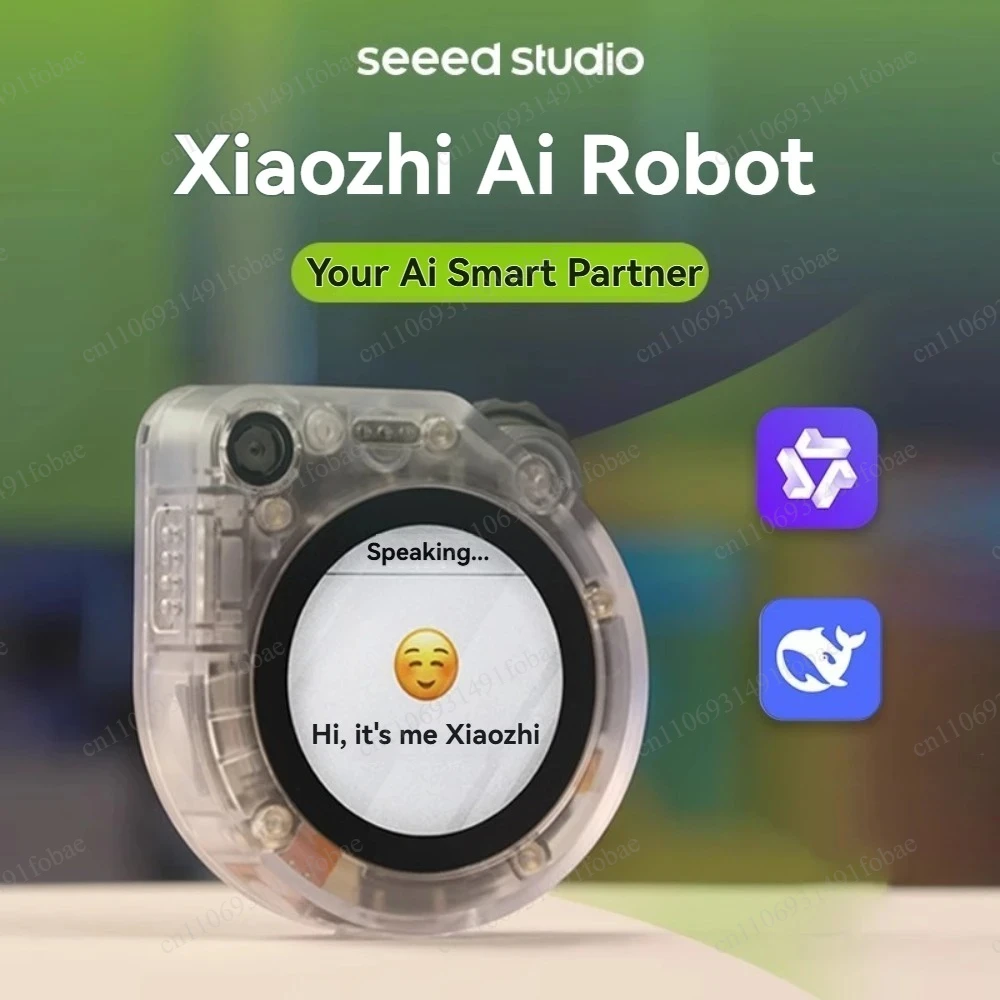 Seeed Studio SenseCAP Watcher Intelligent Ai Chat Robot Voice Recognition Robot Deepseek Voice Dialogue with Visual Module
