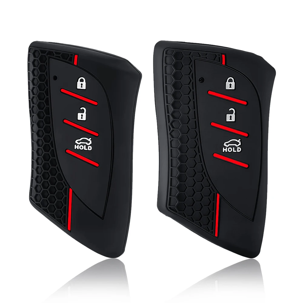 

Силиконовый чехол для ключа автомобиля для Lexus ES NX GS RX UX250 UX260 ES350 2019 2020, 3-кнопочный держатель для дистанционного ключа