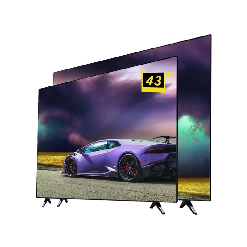 

High end customized TV STLF ZJWWholesale Manufacturer Smart Display TV 43 Inch Narrow Screen LED Television With Android Syste
