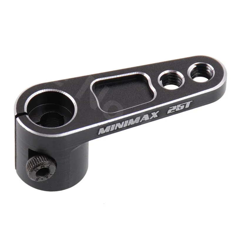 Aluminum Parts MINIMAX 25T Servo Horn Steering Arms For Traxxas TRX4 RC Toy Cars Crawler Truck