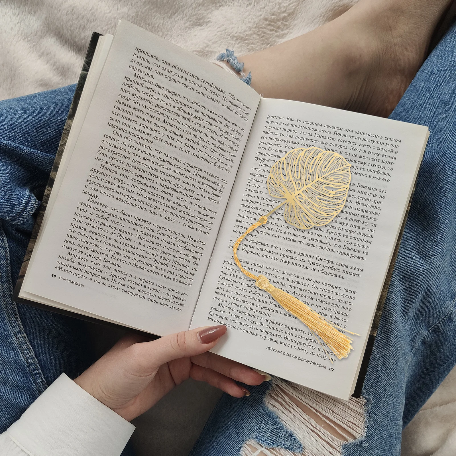 

4pcs Metal Tassel Bookmark Retro Style Portable Book Annotation Supplies Reading Marker For Women Students Teachers Vintage