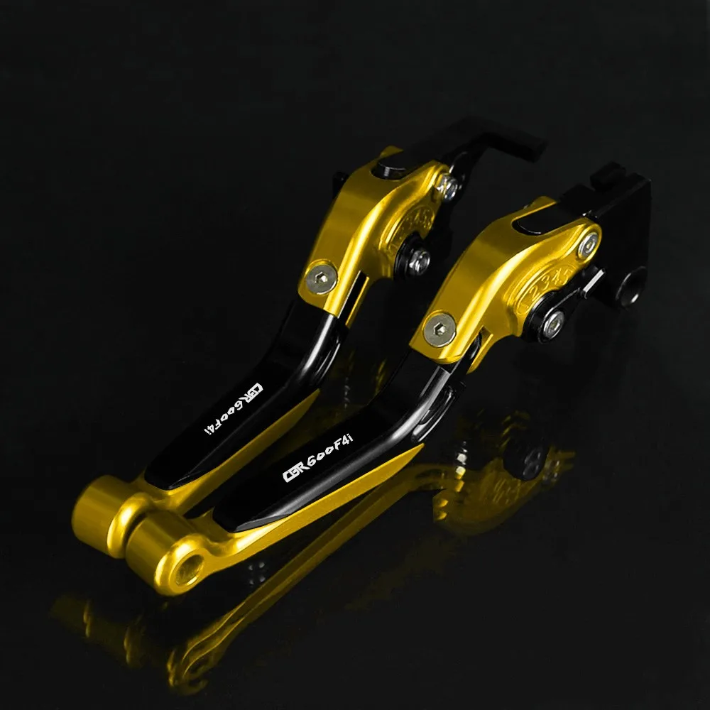 Motorcycle CNC Adjustable FOR HONDA CBR600F4I 2001-2007 2006 2005 2004 Folding Extendable Brake Clutch Levers Handle 2003 2002
