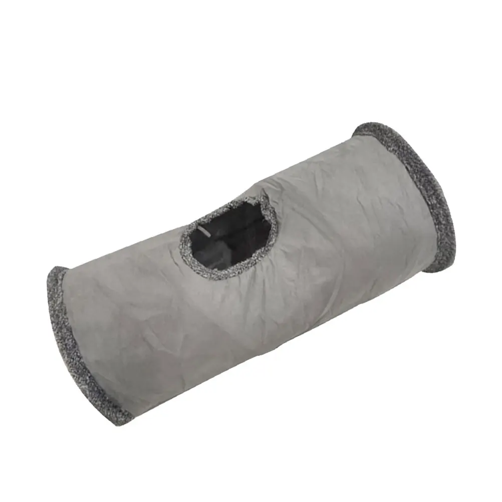 

Collapsible Cat Nest Spacious Suede Fabric Toy for Cats Small Pets Foldable Cat Tunnel Nest Bunny House Bed Cave Play