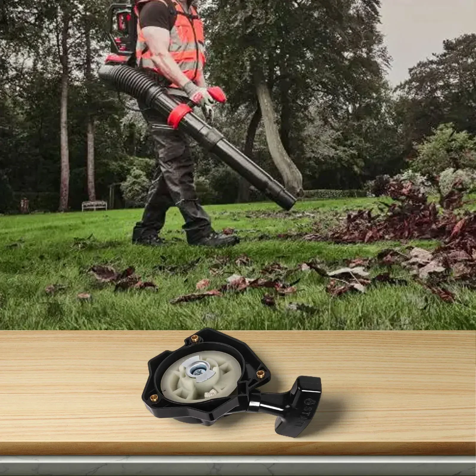 

Стартерная установка (стартовый механизм) для воздуходувок Echo PB8010 PB9010 с вытяжным тросом для быстрого и эффективного запуска оборудования