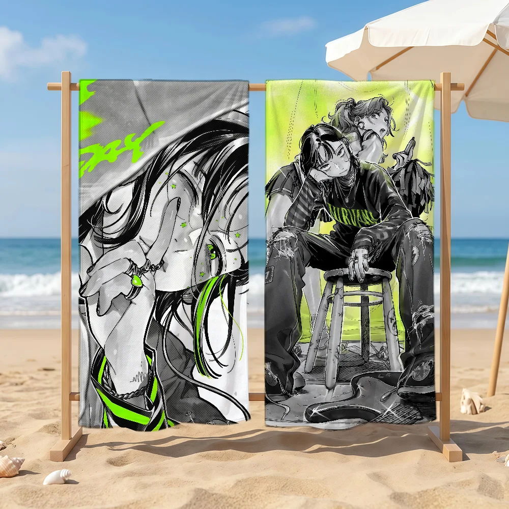 The Guy She Was Interested in Wasn't a Guy at All Towel Sports Quick Dry Travel Camping Sandproof Soft Light Large Beach Towel