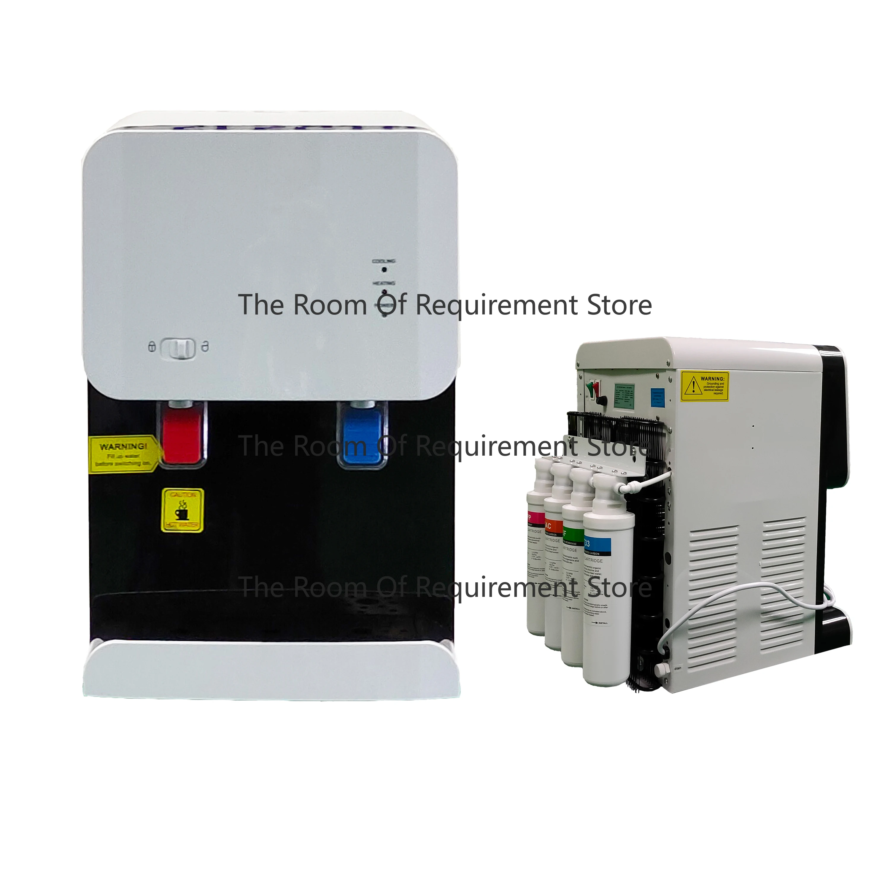 Countertop alkaline reverse osmosis water filter distributor intelligent reverse osmosis hot and cold water