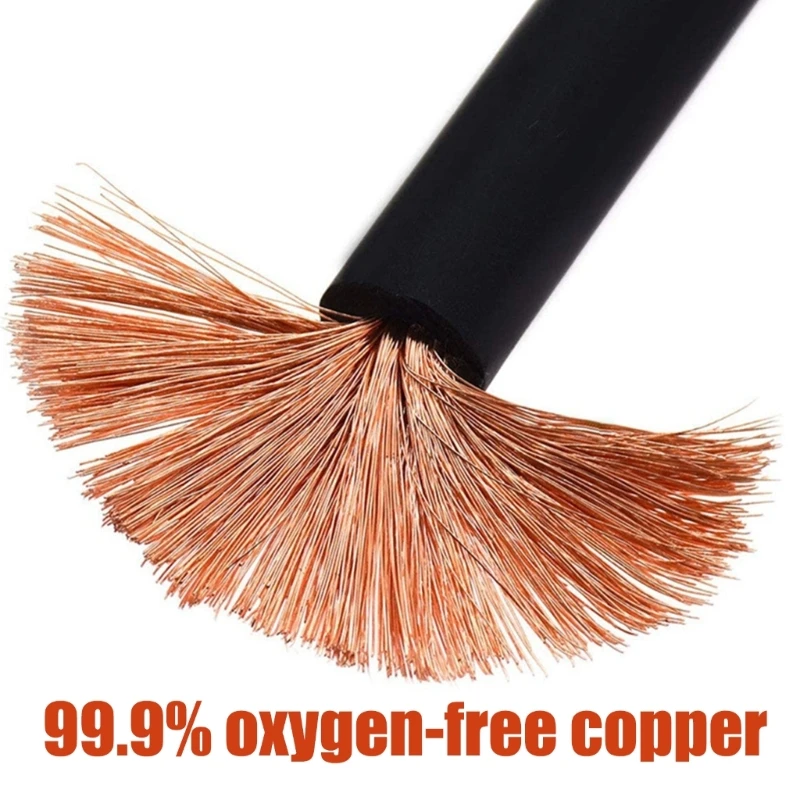 Premium 5AWG Copper Battery Cable 30cm Power Inverter Wire For Cars Solar Equipment And Marine Use view 2