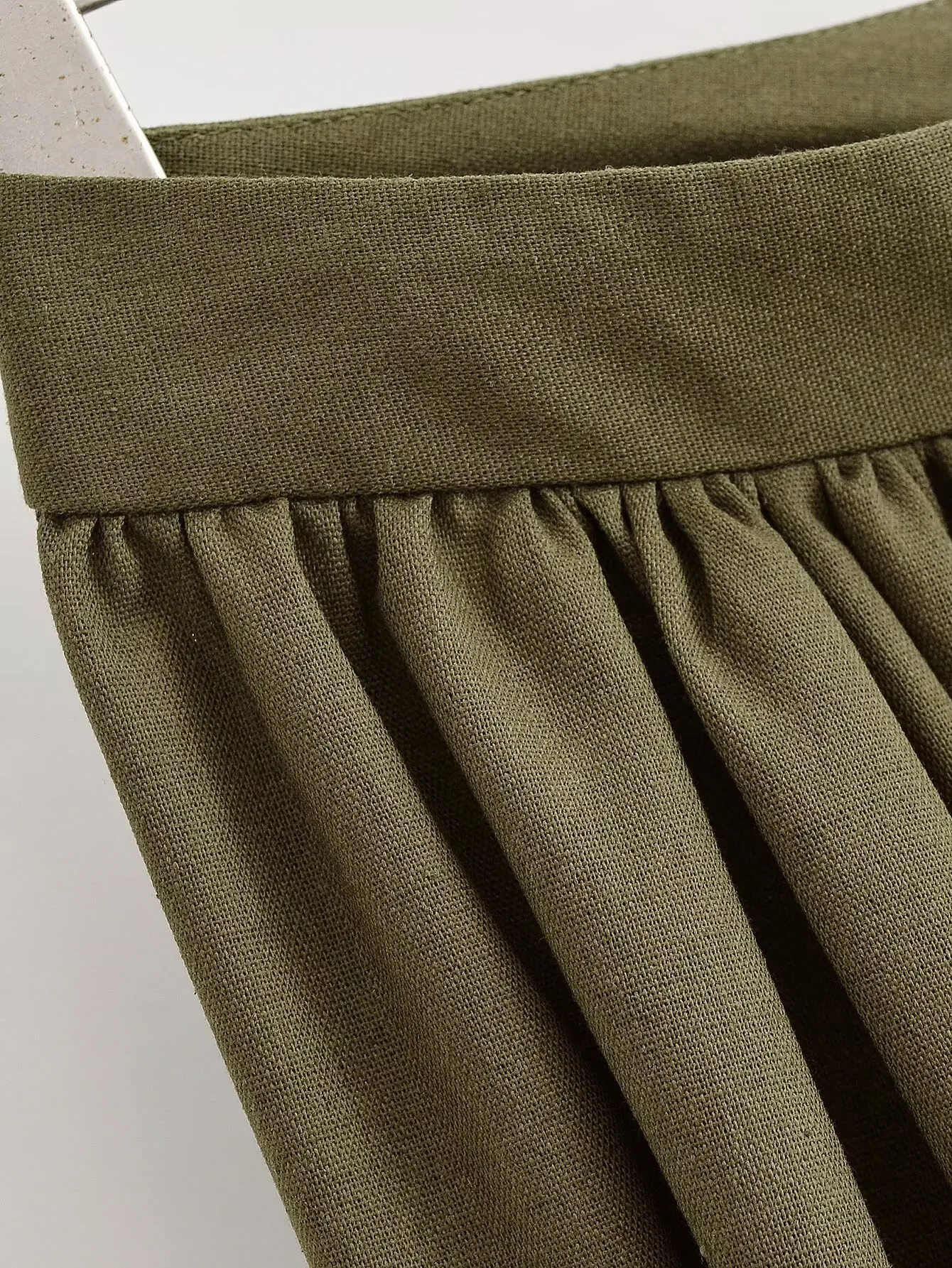 Damen Freizeit-Chic Knöchellange Schleifenhose KONDALA 2026 Frühjahr Mode Pendler Minimalistische Hose Weibliche Elegante Vielseitige Lange Hose – Detail 9