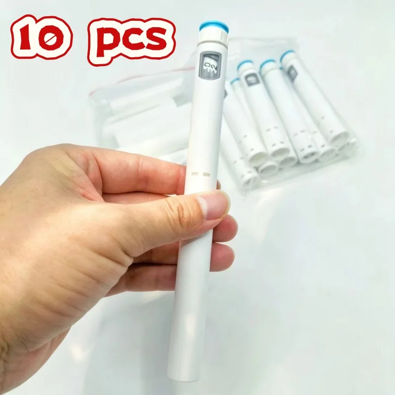 Wholesale Lot 10Pcs Adjustable Disposable Insulin Pen High Precision Injection Helper, No Drugs Home Care Kit