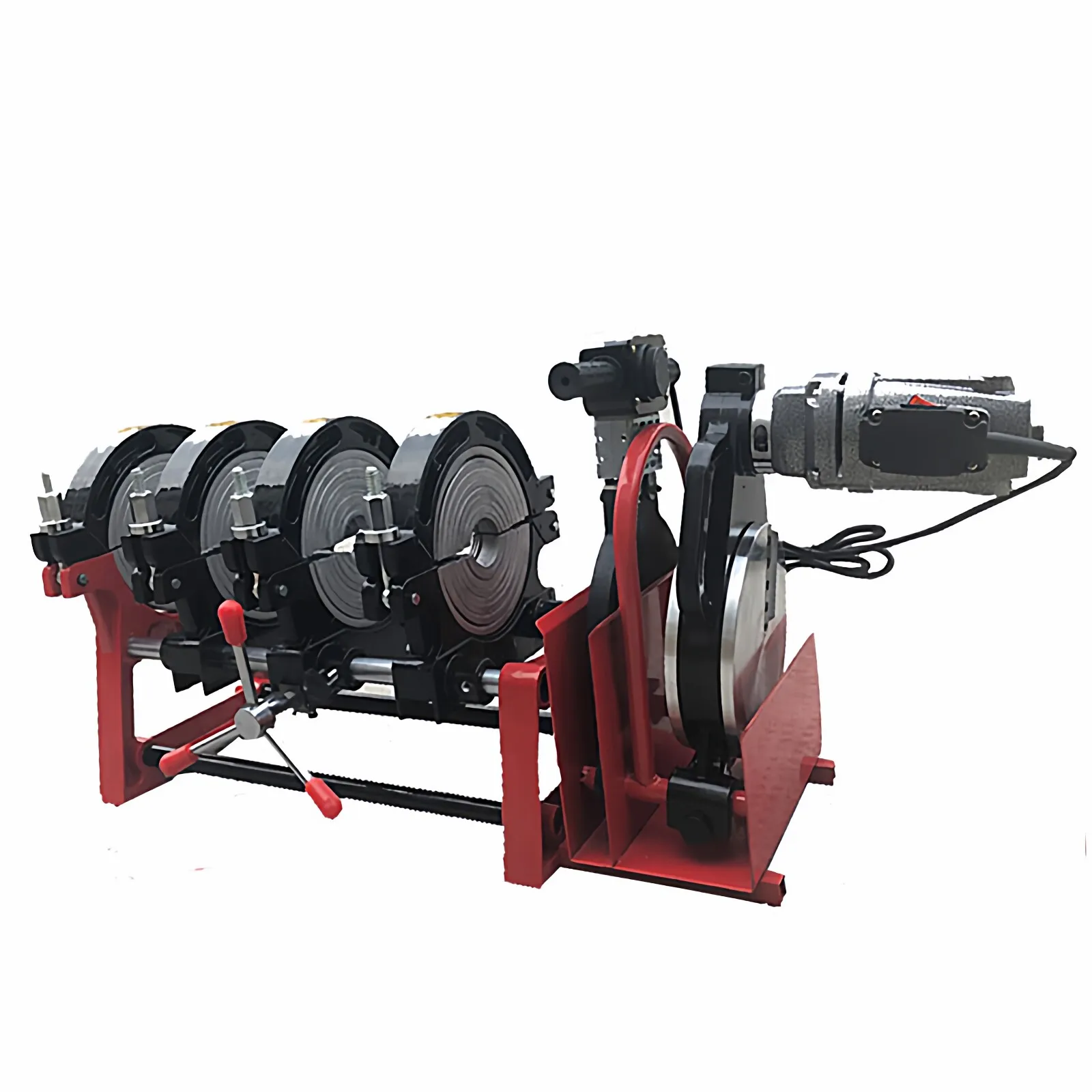 63-160/200 Manual Two-Ring Butt Welding Machine PE Pipe  Butting Hot Melter Pipe