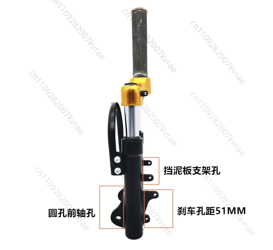 Hydraulic Front Folding Vehicle Shock Absorber Fork Steering Wheel Hub Column Universal
