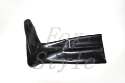 Latex long toe socks for adult in size S,M,L black stocking whole sale 5 pcs