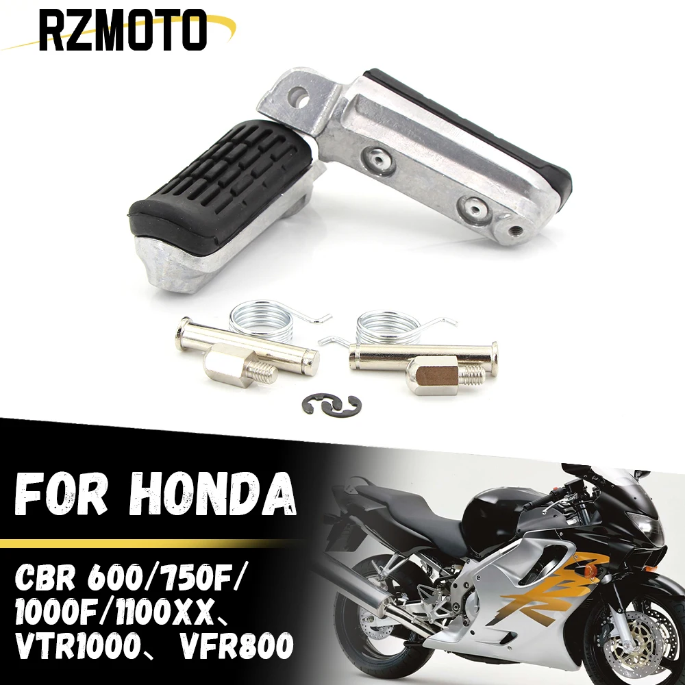 

Motorcycle Front Footrest Foot Peg Pedal Foot Rest Accessories FOR HONDA CB400 VTR1000 CB1100 CBR600 F2 F3 NT400 NT650 CB900