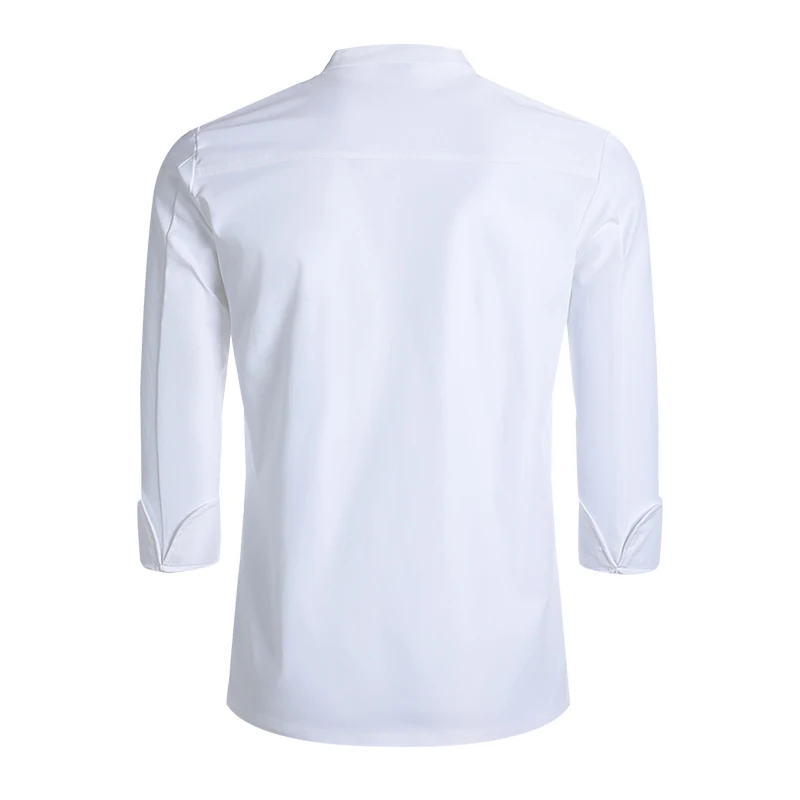 Catering roupas do chef hotel restaurante garçom uniforme cozinha padaria café mangas compridas camisas de trabalho serviço de alimentos jaqueta de cozinha