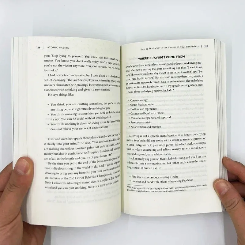 البيع الجديد لجيمس كلير طريقة ثابتة سهلة لبناء عادات جيدة كسر الأشخاص السيئين وكتب التحسين الذاتي العادات الذرية