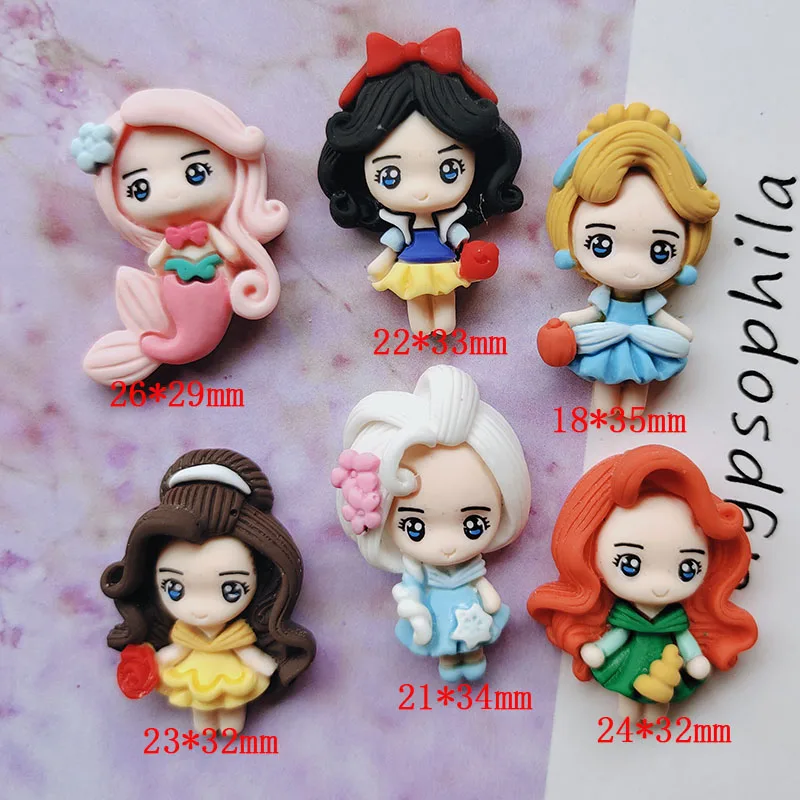 50 sztuk New arrival mieszkanie powrót żywica mały rozmiar usta DIY kaboszony z żywicy dzieci włosów osłona klipsa etui akcesoria do telefonów