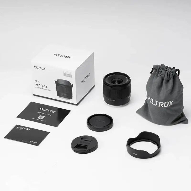 

2025 hot sale VILTROX 9mm F2.8 Air APS-C Auto Focus Lens 113.8° -wide Angle Portrait Lens With STM Silent Motor For E