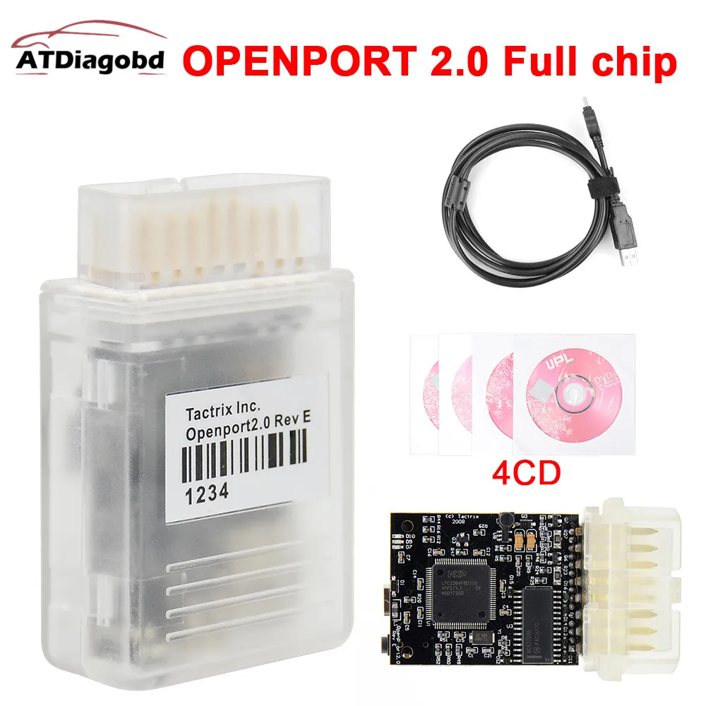 Openport 2.0 J2534 ECU Flash Chip Tuning Interface Taxtrix Openport 2.0 ECUFLASH With Full Software Golden Pin For Mercedes-Benz