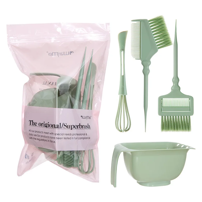 Chinese Style Hair Dye Brush Set, Multifunctional