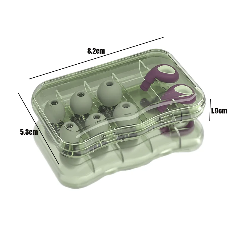 Silicone Noise Reducing Earplugs For Swimming, Waterproof, Silent Sleep, Student Hearing Protection, Full-size Earplugs