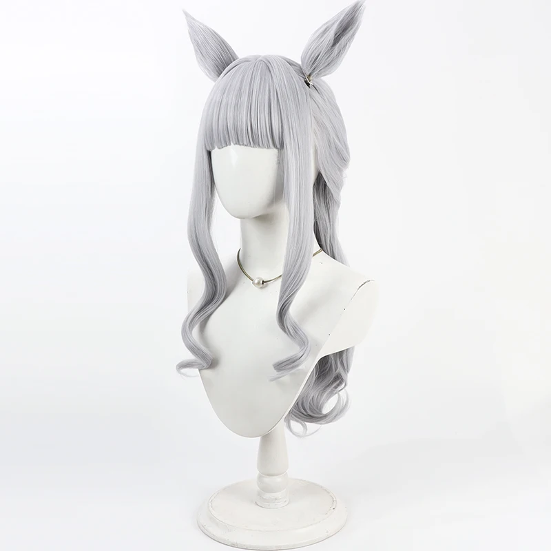 لعبة أوما موسومي: ملابس سباحة جميلة ديربي جولد شيب كوسبلاي Wg لحفلات الهالوين، شعر صناعي من الألياف المقاومة للحرارة