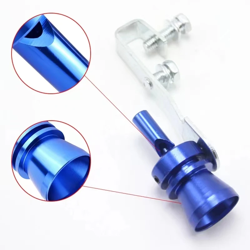 2024  turbo exhaust whistle aluminum alloy tuning car accessories universal tuning car accessories car exhaust sound mufller