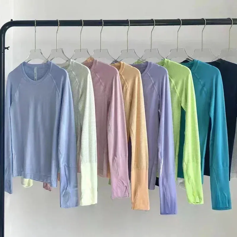 

Lemon Swiftly Tech 2.0 Fitness Women Long Sleeve Crop Top Seamless Yoga Shirts Workout Sports Tee Pilates Gym Clothing