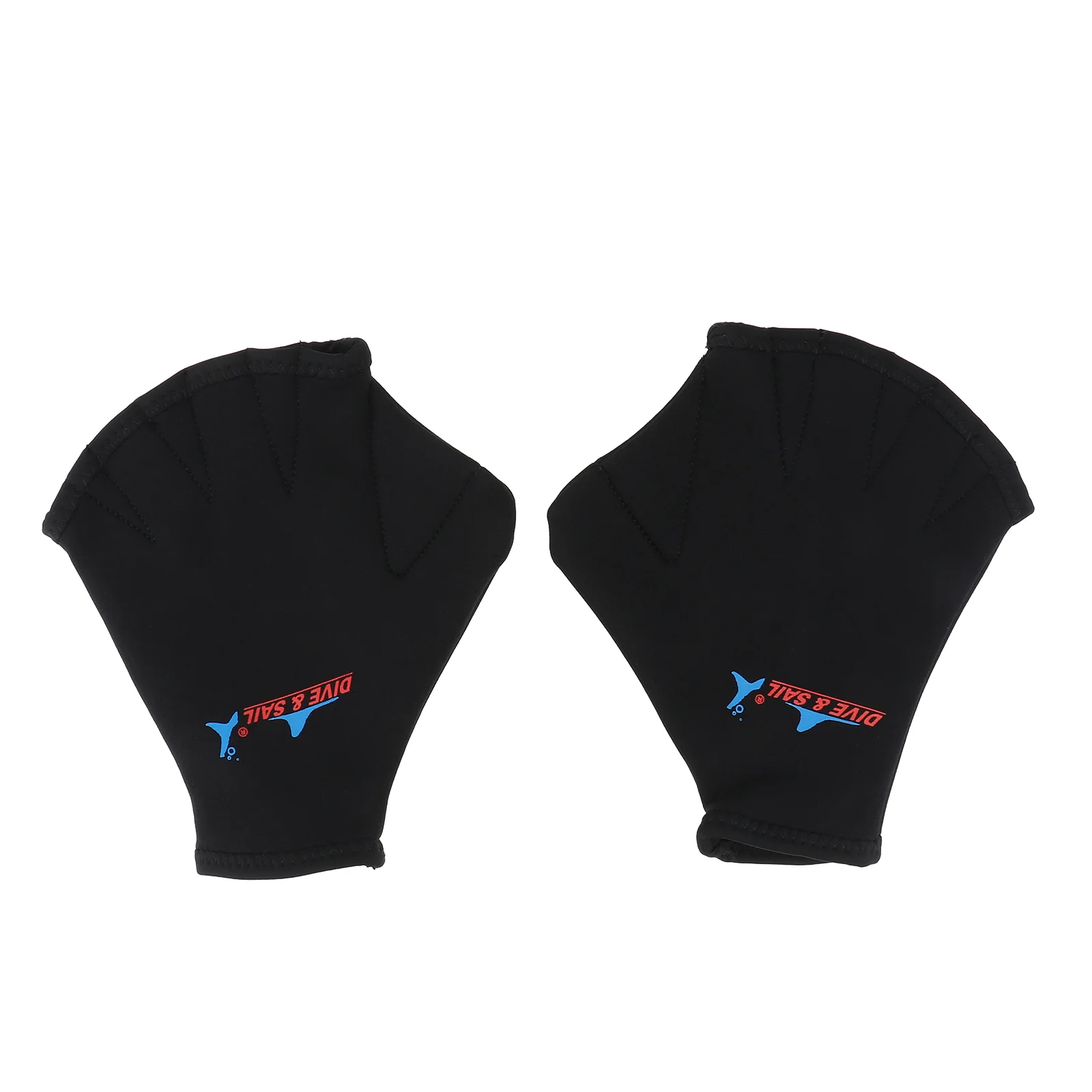 Skin friendly Swimming Fingerless Gloves Webbed Paddles Diving Hand Water Sports Jellyfish Bite Proof Warm