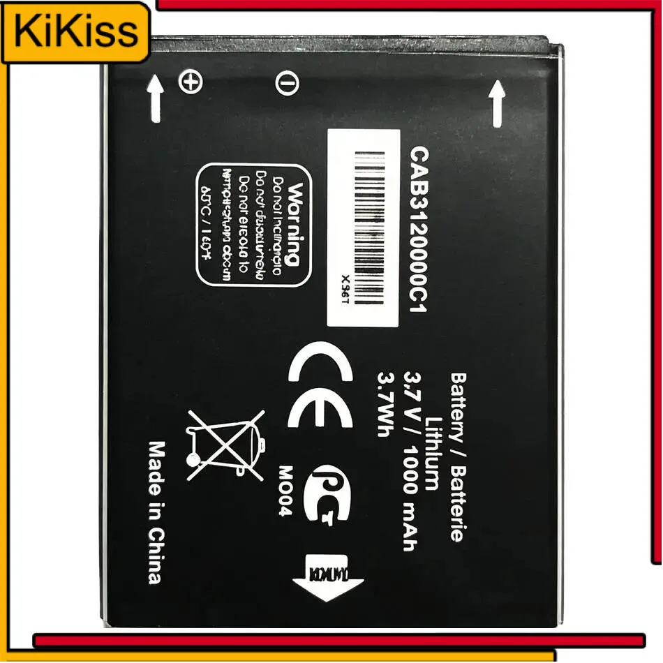 

CAB3120000C1 CAB23A0000C1 1000Mah 3.7V Li-Ion Battery For Alcatel One Touch 768 OT710 OT888A OT880A