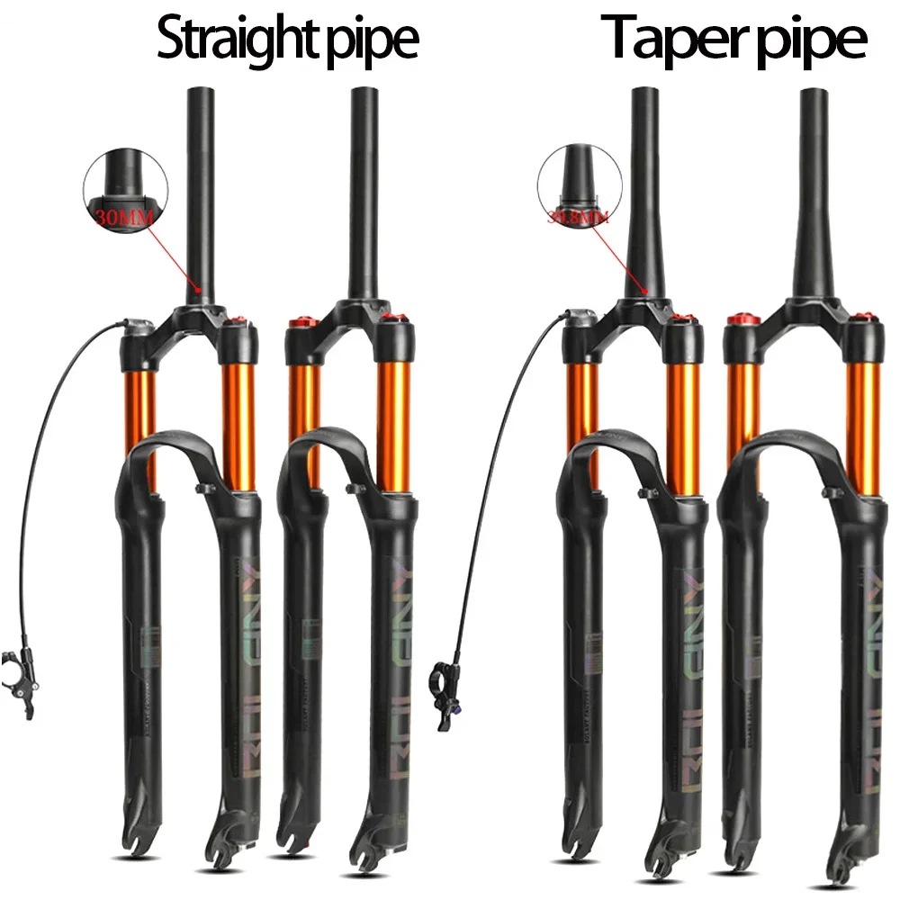 Bolany XCM Bike Front Fork Mountain Bike Fork MTB Suspension Bike Fork Crown Spring Pit 26 27 5 29 Inch Magnesium Alloy / CN;GUA